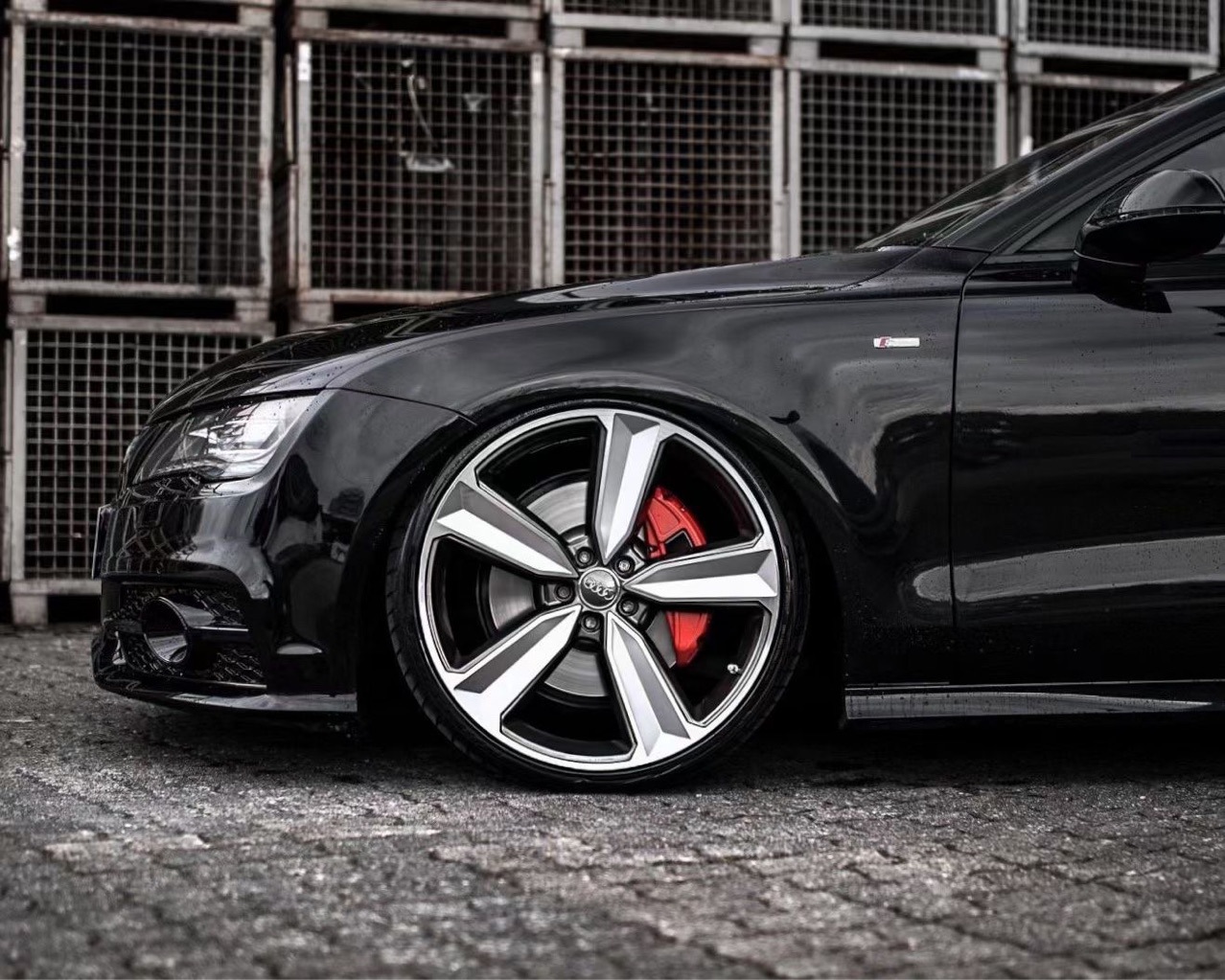 Applicable to Audi wheel hub A4l A6L A3 A5 A7 A8 Q7 Q5 Q3 sword 16 17 18 19 inch