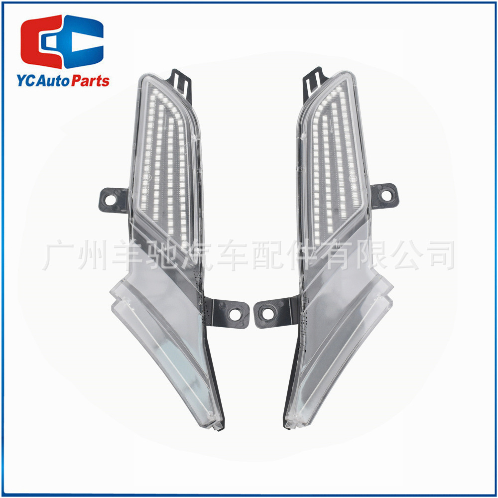 Para Porsche 957 967 07-10 LED amarillo luz lateral luz señal de giro