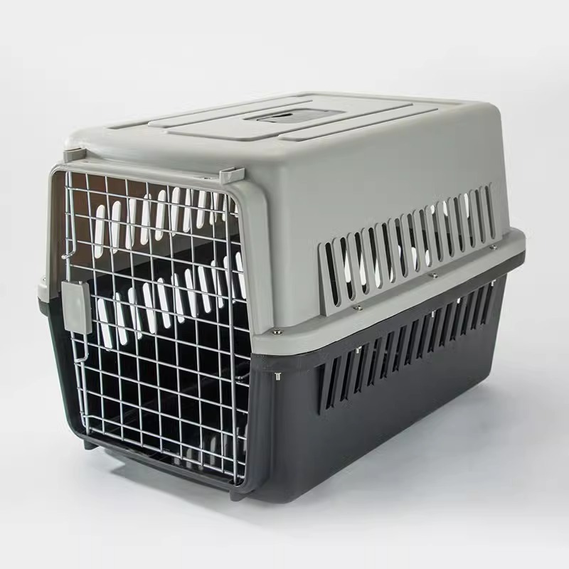 Pet aire China versión caja de aire gato perro jaula de coche portátil fuera jaula de perro caja de espacio caja de envío caja de mascotas