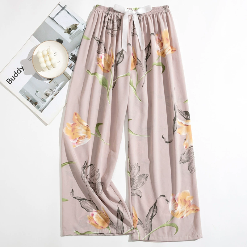 (Cross-border trading), summer thin comfortable cartoon trousers, oversize