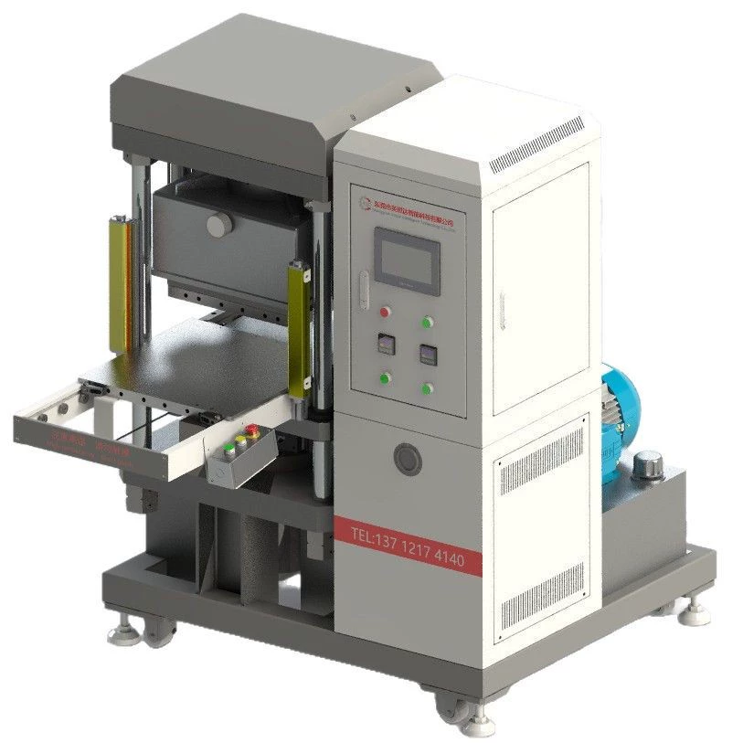 Машина для маркировки жидким силиконом 25т, вулканизатор для твердого силикона 50т, вакуумный вулканизатор для силикона, горячий пресс для вулканизации