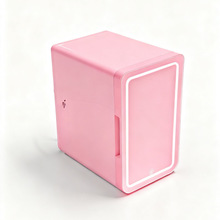 安南6L美妆冰箱镜面灯冷藏护肤品面膜DC12v汽车中国工厂热卖冰箱