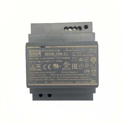 台湾明纬电源 HDR-100-24N 100W工业级导轨电源供应器
