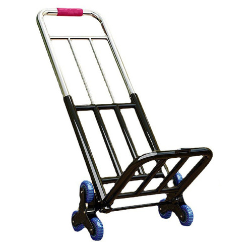 Small folding trolley for home shopping, light and portable shopping trolley, luggage handling, cargo trailer wholesale