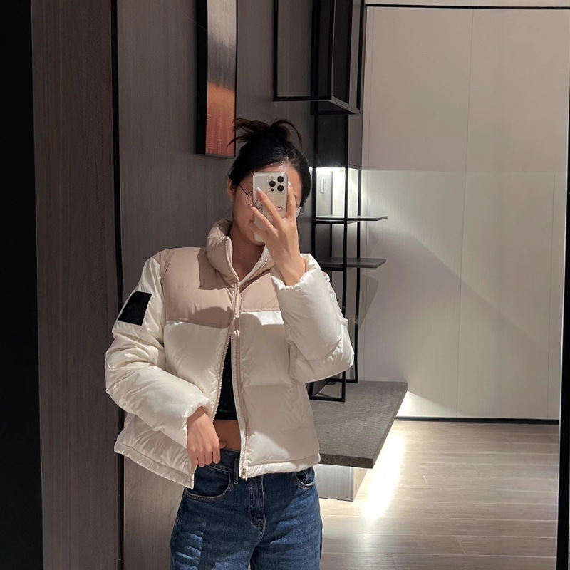 North face 82B winter Korean version of high waist fashion hot girl warm slim Ken bean wind coat down jacket women's bread clothing