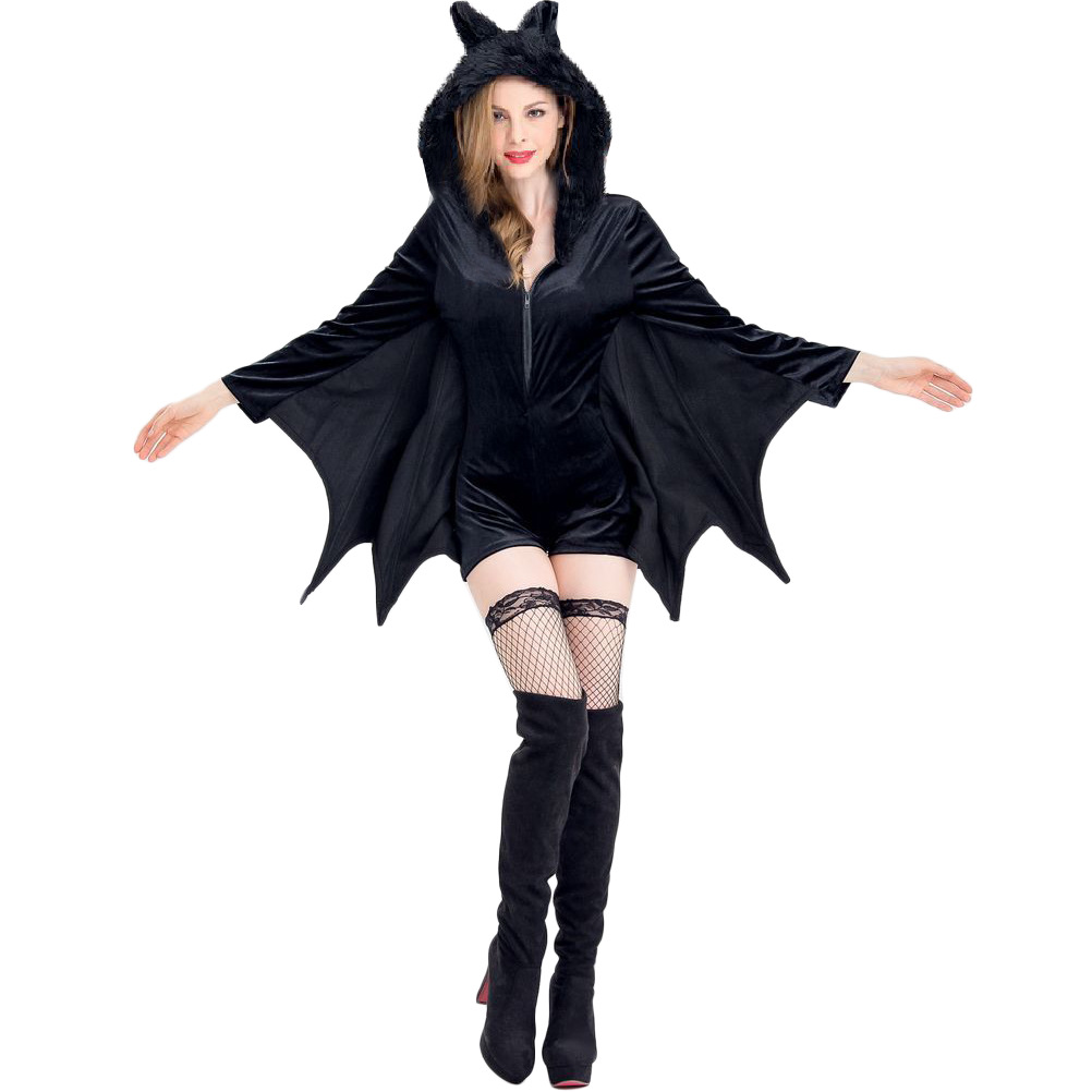 Disfraces de Halloween 2024 S-XXXL Disfraz de murciélago oscuro de vampiro adulto Disfraz de cosplay de Batman de bruja de Halloween Disfraz de fiesta de talla grande