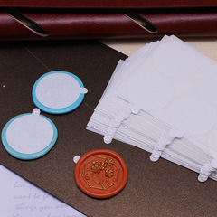 Fire paint seal 3M adhesive sticker double-sided tape small ear label sticker fire paint seal sticker envelope sticker seal