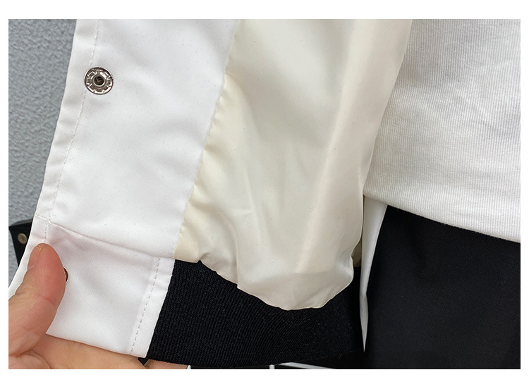 Xiaoying mark & xdm-7113 word baseball uniform suit = spring and autumn trend suit_