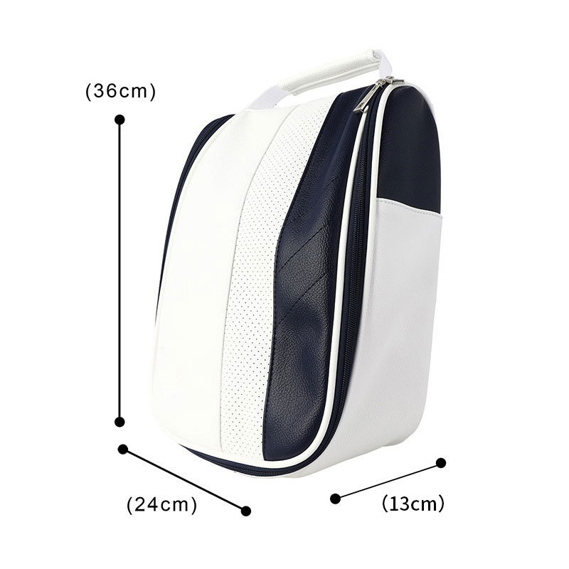 Bolsa de zapatos de golf transfronteriza bolsa de zapatos bolsa de ropa transpirable conveniente pequeño impermeable al aire libre a prueba de polvo bolsa de zapatos deportivos al por mayor