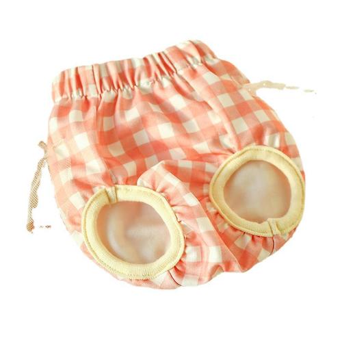Pet Dog Manufacturer Wholesale Period Teddy Anti-Harassment Menstrual Pants Pet Supplies Menstrual Pants Grid Menstrual Pants