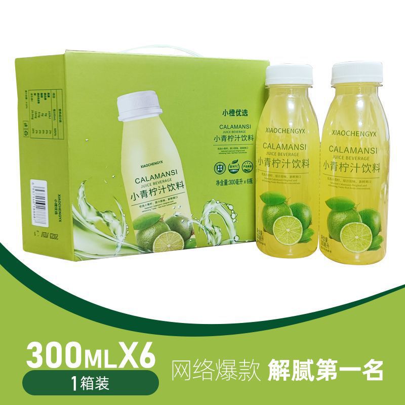 300ml*6병 작은 라임 주스