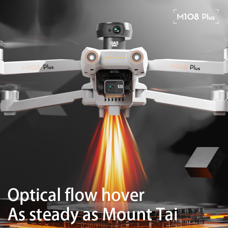 M1083-axis Gimbal With Screen Remote Control Aircraft Intelligent Obstacle Avoidance High-definition Aerial Photography GPSDrone