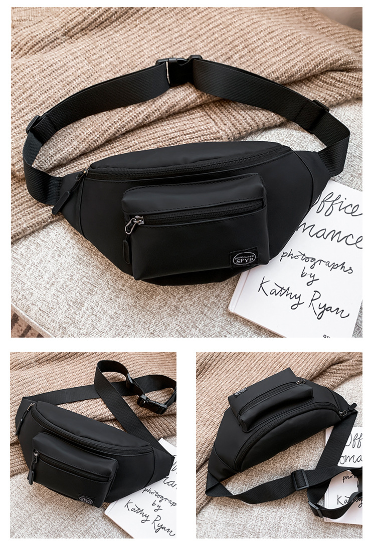 New Nylon Fashion Sports Small Waist Bag display picture 6