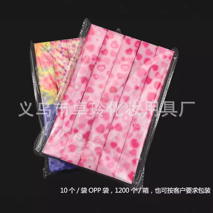 Impresión directa de fábrica de tofu de uñas bloque de molienda de uñas manicura especial cuatro cuadrados en stock suministro