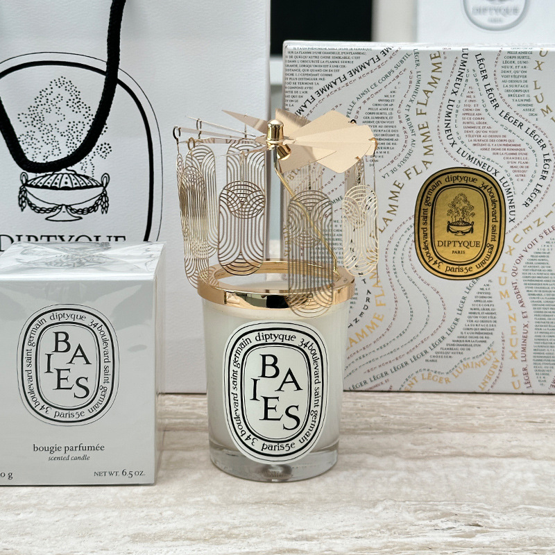 Diptyqueティプティクアロマキャンドル新品ベッドルームルームアロマ籐ギフトセットアロマ