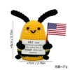 [V嘴大蜜蜂抱美国国旗]