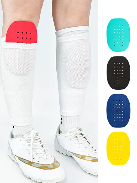 Foreign Trade In-Stock Sponge Football Shin Guards for Adults, Insert-Type Shin Guards for Children, Training and Competition Cycling Leg Socks Protective Gear