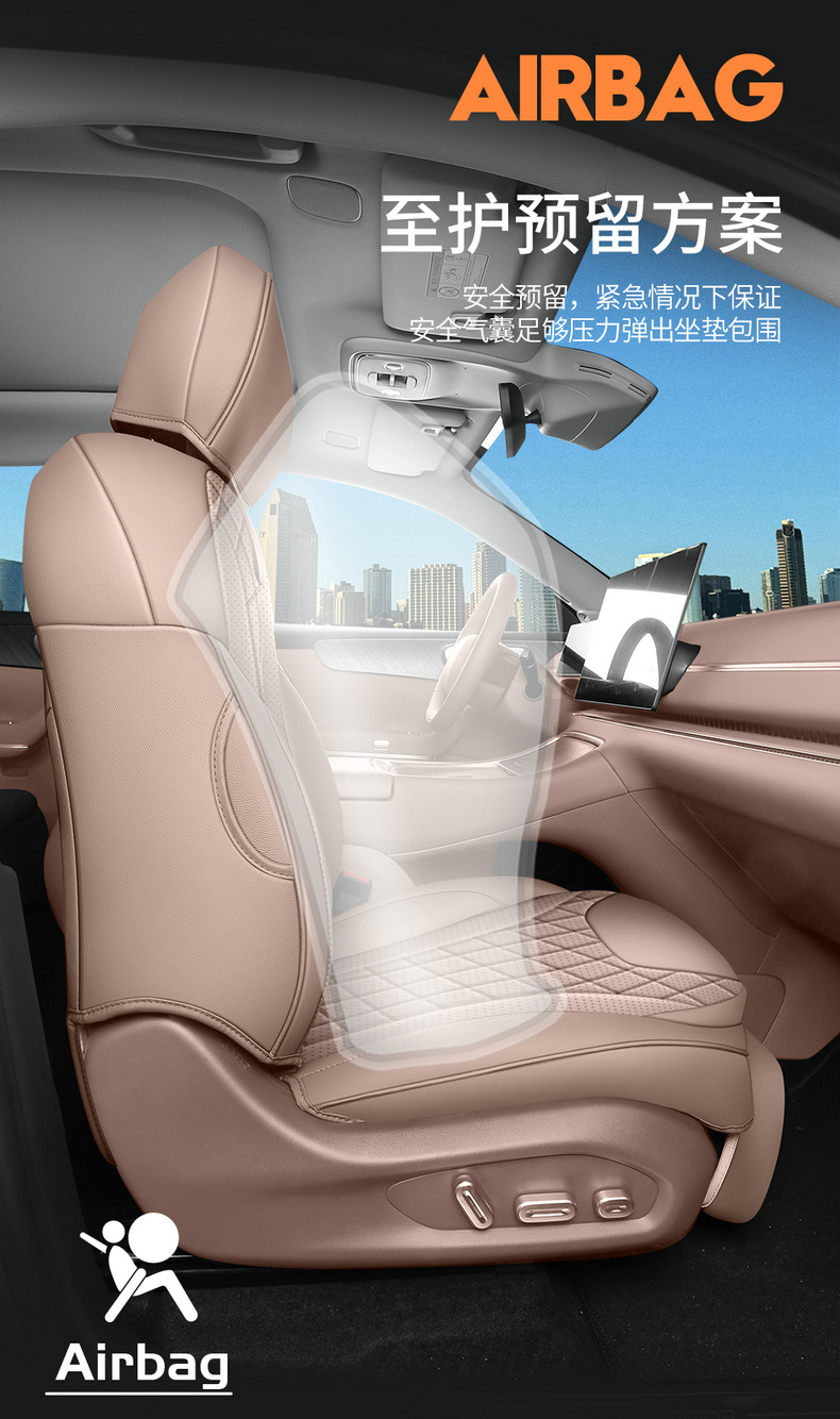 Direct sales from cross-border foreign trade manufacturers: C11 perforated leather wear-resistant car seat cushion, full coverage specialized seat cover