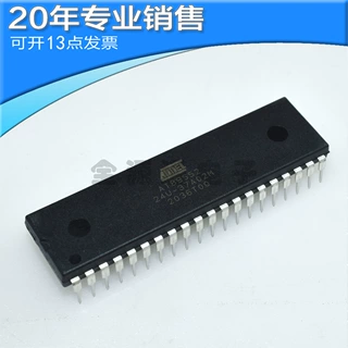 全新AT89S52-24AU 8位闪存微控制器 TQFP-44单片机