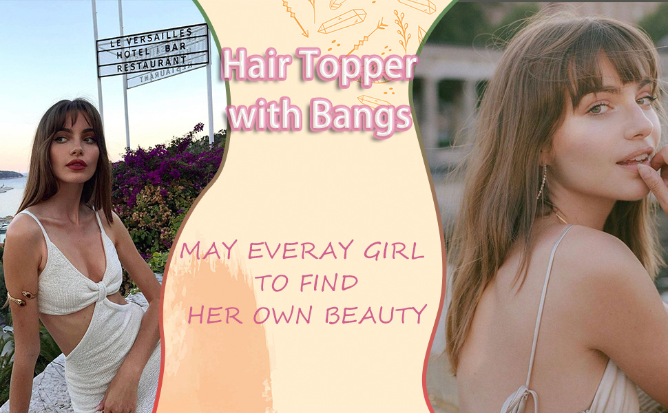 Pruik 360° 3D haarverlenging met natuurlijke, pluizige haarclip, haarverlenging met pony, haarclip voor dames, haarreparatieblok_voghion.com