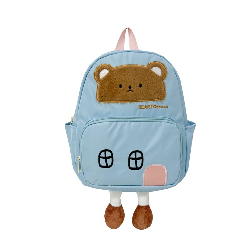 Kindergarten Baby mochila de dibujos animados lindos osos niños y niñas mochila de casa pequeña 2025 nueva mochila para niños