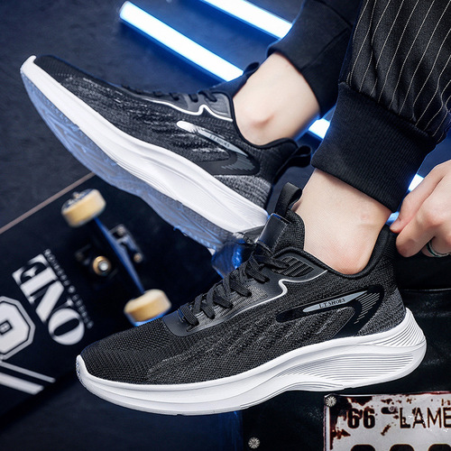 Spring and summer men's large size 50 running sneakers men's foreign trade rebound fitness ultra-light shock-absorbing casual shoes Jinjiang wholesale