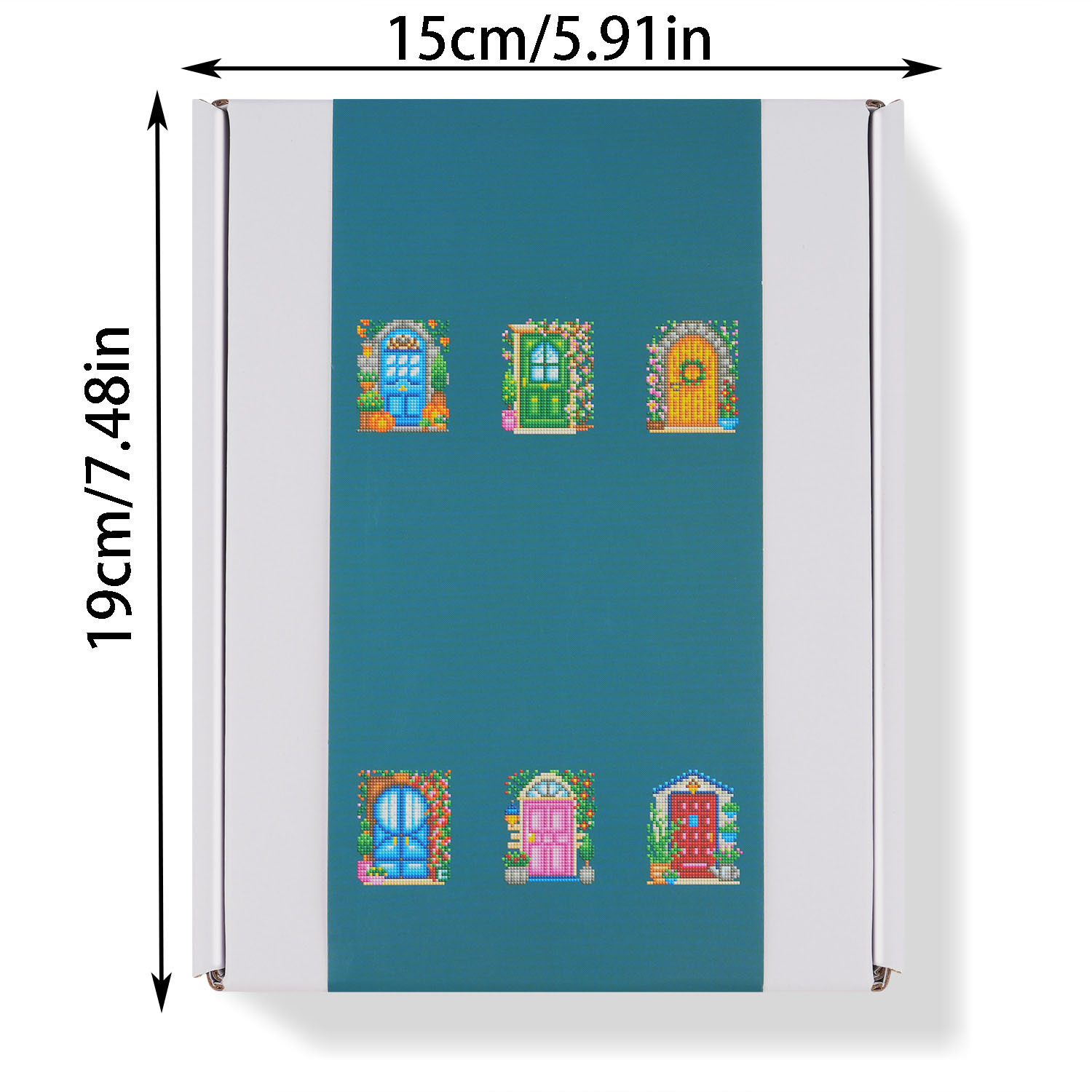 Diamante 5D transfronterizo DIY5 * 7 pulgadas sin marco casa de jardín de infantes mosaico regalo infantil pinturas de mampostería