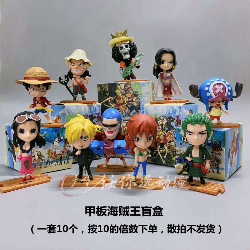 Коробка-сюрприз One Piece: Демонический Фрукты Шаньчжи Зорин Минг Геёпо Игрушка-кукла-качели Машинка Подарки