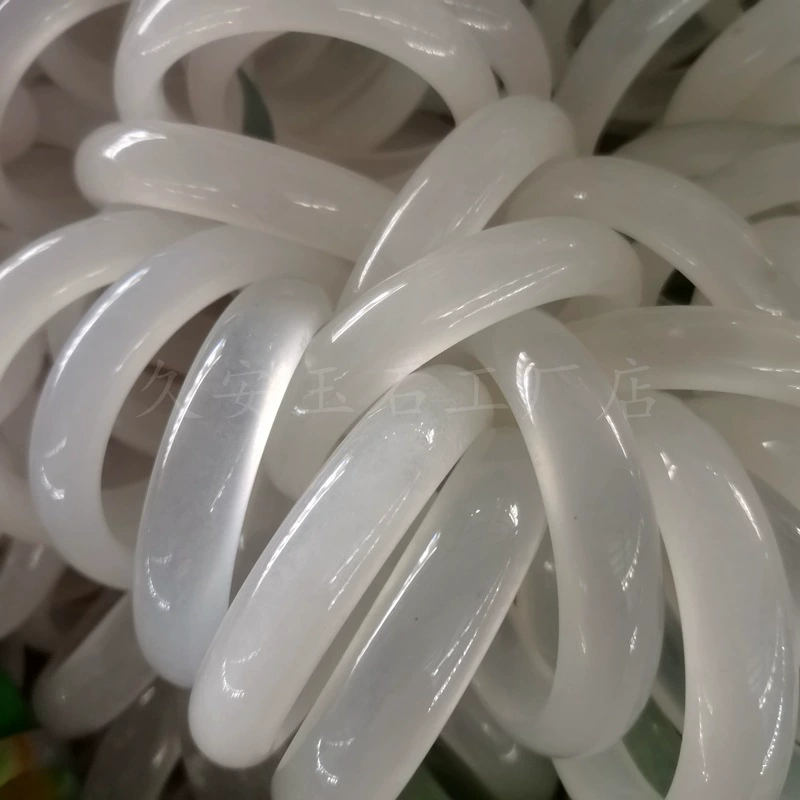 Quartz Yiyu Yueye Moon Light Bracelet Fine Moisturizing Baiyue Wild Women's Jade Bracelet Jewelry Factory wholesale