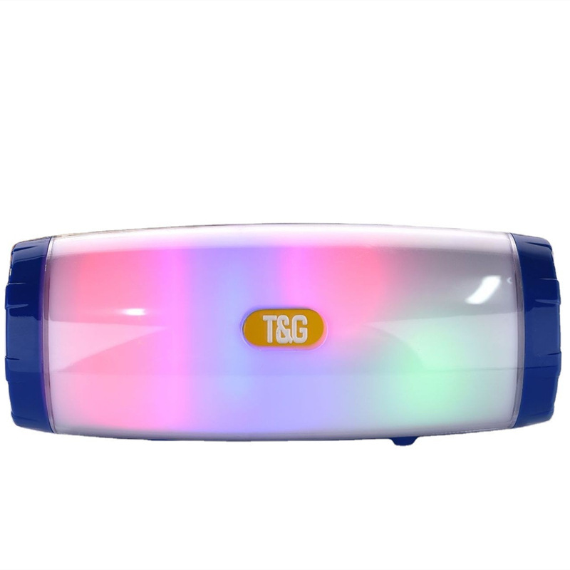 Transfronterizo comercio electrónico TG165C mini LED melodía diapositiva regalo creativo al aire libre bajo impermeable altavoz Bluetooth