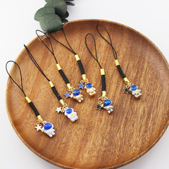 星辰宇宙手機鏈宇航員星星U優盤掛件防丟情侶包包掛飾可愛月亮船