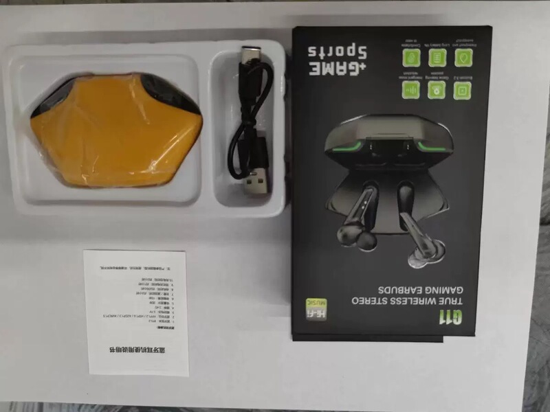 跨境新款G11游戏蓝牙耳机降噪超长续航入耳式低延迟无线蓝牙耳机|undefined