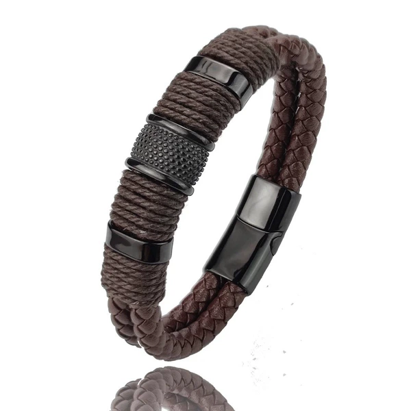 Brown, black