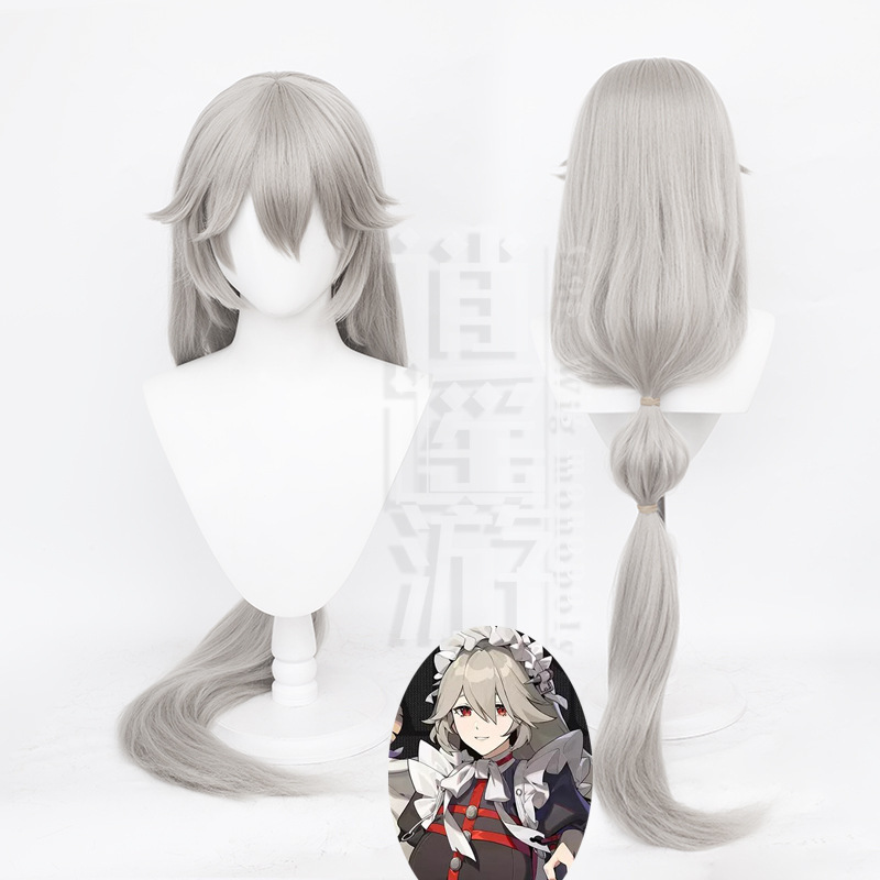 Xiaoyaoyou Jue District Zero Alexander Lina Cos Wig Simulated Scalp Top Game Cosplay Wig