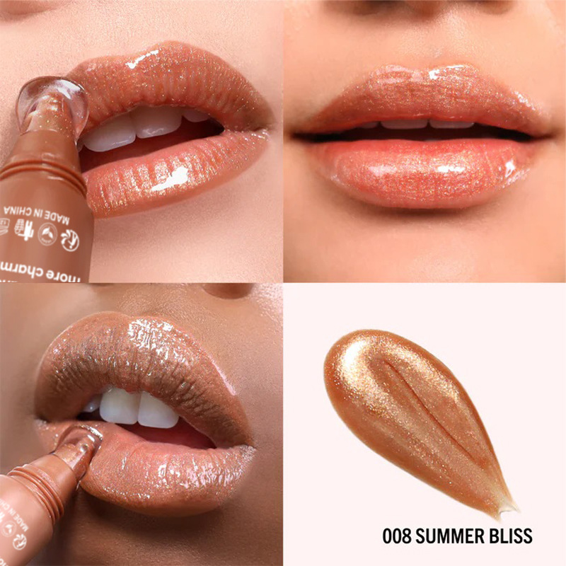 PÁGINA transfronteriza Péptido Brillo de labios Mantequilla Bálsamo labial Líquido Brillo de labios Líquido Hidratante Esmalte de labios Comercio exterior