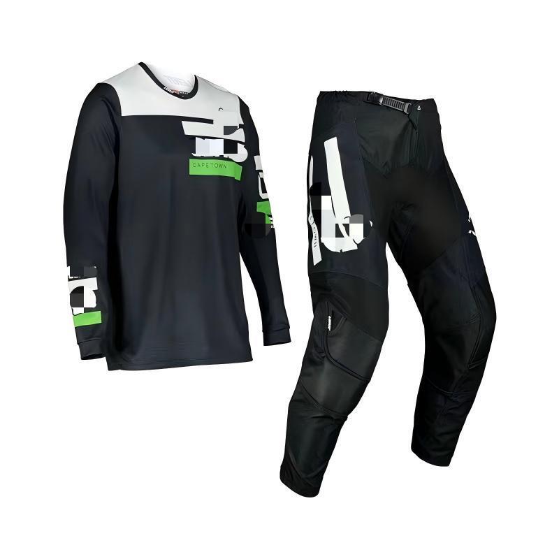 Lei t Off-Road Motorcycle Riding Suit, Breathable Quick-Dry Mountain Bike Downhill Suit with Pockets, Unisex Lei t Off-Road Motorcycle Riding Suit, Breathable Quick-Dry Mountain Bike Downhill Suit with Pockets, Unisex
