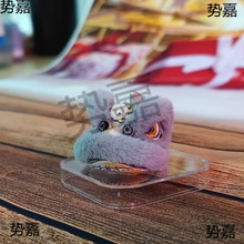 雄狮少年汽车摆件醒狮创意个性车内饰品网红广东特色礼品箴朋