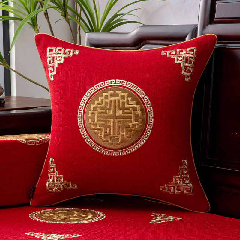 부와 길조 - 차이니즈 레드 [도리스 린넨 코트]