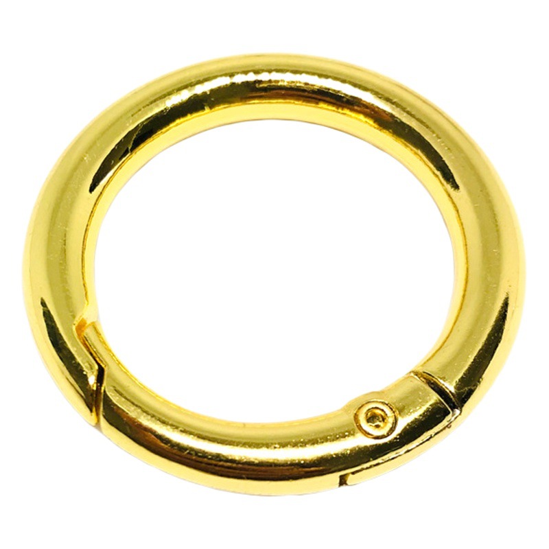Wholesale Metal Spring Rings, Open Rings, Key Rings, Zinc Alloy Round Buckles, Spring Buckles, Keychains, Luggage Accessories, Clasps