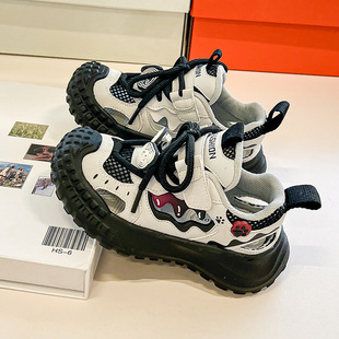 Children's Sports Sandals 2025 Spring and Summer New Girls Mesh Breathable Torre Shoes Fashion Boys Casual Frame Shoes