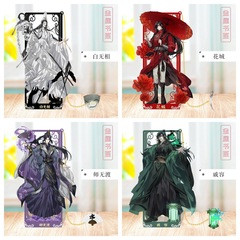 アニメ白無相花都市霊文謝玲金属ブックマークスタンドペンダント学習文具学生ギフトクリア
