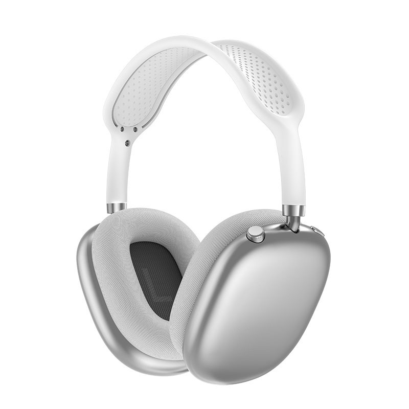 Huaqiangbei Cross-Border Best-Selling Head-Mounted Bluetooth Wireless Headset with Magnetic Earphone Storage Case, Leather Bag, and Ultra-Long Battery Life