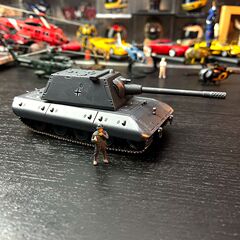 World of Tanks Blitz 1:72 合金戦車モデル ドイツ Pz.Kpfw E-100 戦車モデル装飾品