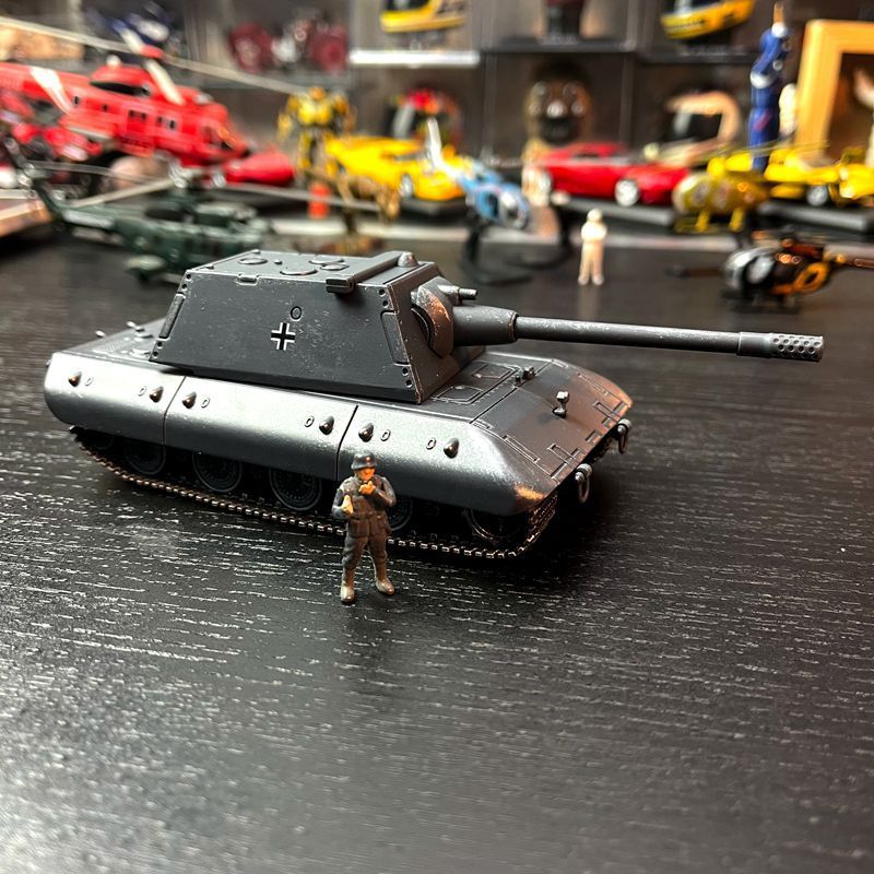 World of Tanks Blitz 1:72 合金戦車モデル ドイツ Pz.Kpfw E-100 戦車モデル装飾品|undefined