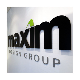 Company Logo Word Background Wall Crystal Word Seiko Word Acrylic 3D Vertical Advertising Word Design