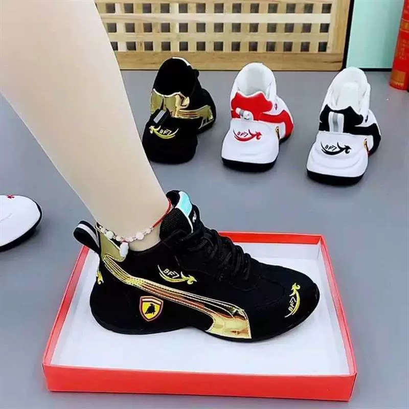 Осенне-зимние Новые мужские и женские кожаные туфли для папы на флисовой подкладке, с вышивкой благоприятной птицей, кроссовки с высоким верхом и мягким низом