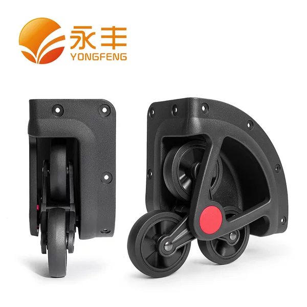 Directly Supplied from the Manufacturer, Luggage Accessories, Corner Wheels, High-Quality Travel Bag Wheels, Bag Casters, Three-Wheel Stair Climbing Wheels