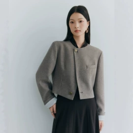 女式毛呢外套;小西装;女式马甲
