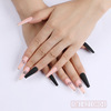 Removable fake nails for manicure, nail stickers for nails, ready-made product, European style