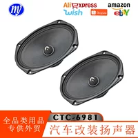 Коаксиальный Bluetooth-динамик Pevo с круглым алюминиевым корпусом, для тюнинга автомобилей, с функцией громкой связи.